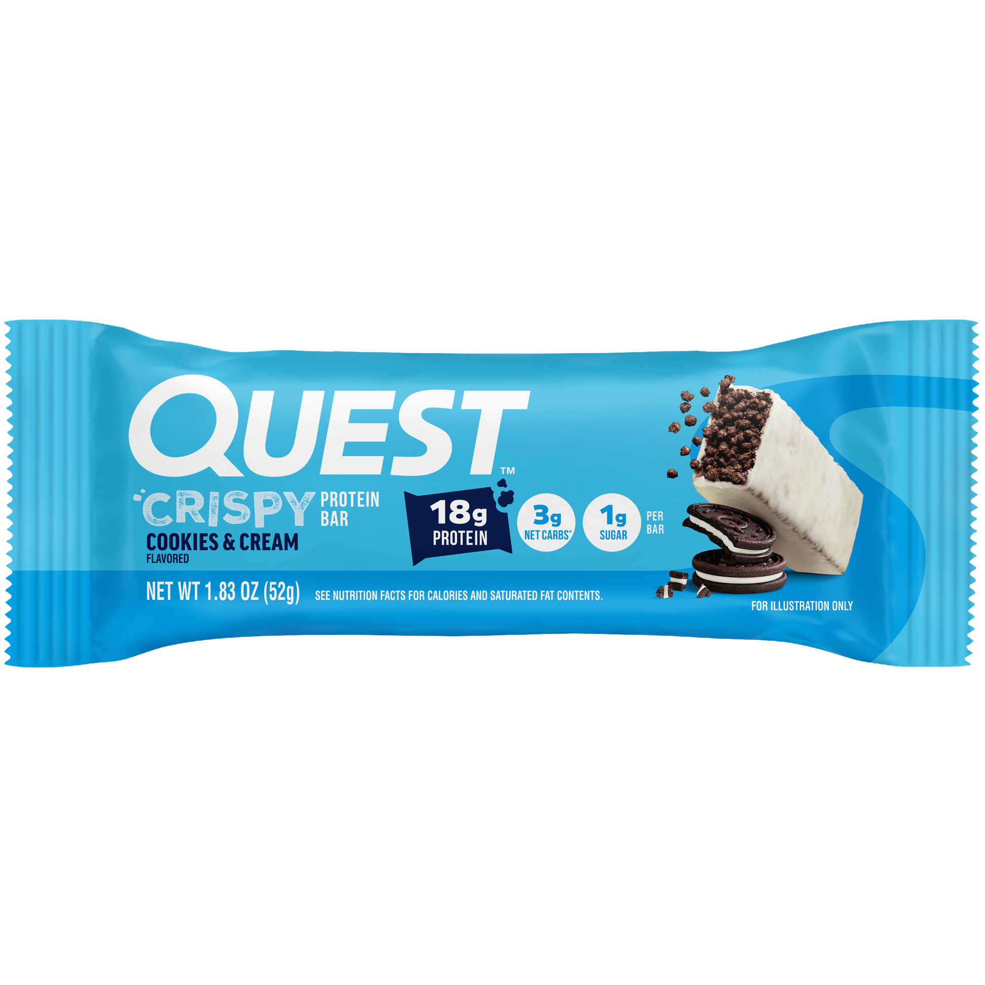 cookies-and-cream-crispy-hero-protein-bars-w9 400110_QN_USA_Pkg_Crispy_ProteinBar_CAC_Wrapper_3D_Front_Force.png